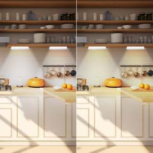 Bande lumineuse LED rechargeable par USB pour sous-meuble, design moderne, détecteur de mouvement, éclairage de placard pour la maison, la cuisine, la chambre à coucher - Product Image 3