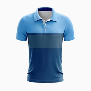 Camiseta Deportiva de Manga Corta para Hombre de Secado Rápido, Spandex/Algodón, con Logotipo Personalizado, Diseño Sólido, Sublimación en Lona, para Tenis, Golf - Product Image 6