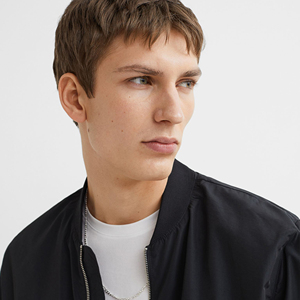 Custom Printed Winter Men's Windproof Oversized Bomber <b>Jacket</b> High Quality Breathable Eco-Friendly Fabric Stand Collar - Product Image 4
