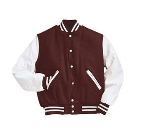 New Design Winter Fashion Loose <b>Varsity</b> <b>Jackets</b> with Chenille Patches Front Logo Letterman College <b>Bomber</b> Baseball Style for <b>Men</b> - Product Image 5