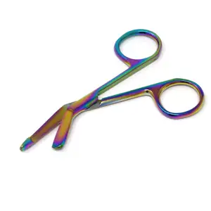 Ciseaux de pansement de modèle de soins infirmiers Ciseaux de traumatologie EMT Ciseaux d'infirmière paramédicaux Ciseaux médicaux pour infirmière et médecin militaire - Product Image 1