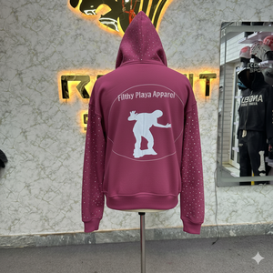 Sweat à capuche zippé imprimé numériquement sur mesure de haute qualité, 100 % coton, fabriqué en usine, prix abordable, pour hommes - Product Image 3