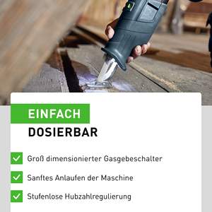 Sierra Recíproca Inalámbrica EB-Plus de 18V y 5.0Ah, Sierra Eléctrica Industrial para Metal y Madera con Certificación GS - Product Image 4