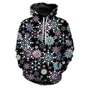 Latest Winter Cute <b>Christmas</b> Cartoon Print Fleece <b>Sweatshirt</b> 3D Hooded Custom Men & <b>Women</b> Kids Hoodies - Product Image 1