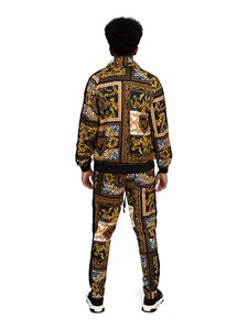 Wholesale Sublimated Tracksuit Solid Color <b>Fleece</b> Pullover <b>Sweater</b> Outdoor Tracksuits Men Sweat Sets Men - Product Image 2