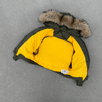 Veste bomber rembourrée d'hiver pour homme, coupe-vent, en fausse fourrure, style streetwear décontracté