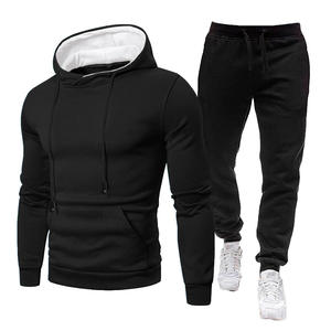 Conjunto Deportivo Unisex Personalizado de 2 Piezas con Sudadera con Capucha y Pantalones Deportivos Bordados para Hombre y Mujer - Product Image 6