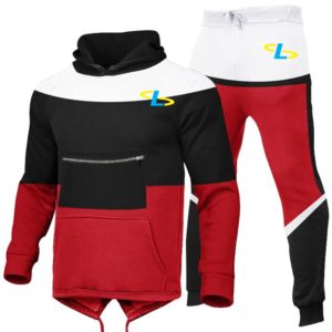 Ropa de entrenamiento de fabricante OEM, chándal de mujer, traje de jogging de talla grande, sudaderas con capucha informales personalizadas, chándal - Product Image 5