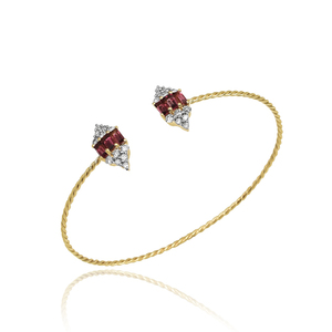 Wholesale 925 Sterling <b>Silver</b> Handmade Black Rutile Stone Bangle Attractive Unique Design Religious Jewelry Gift Factory Price - Product Image 4