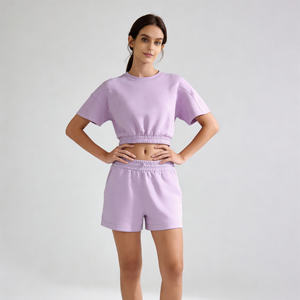 Camiseta Corta de Verano Personalizada para Mujer - Camiseta Deportiva de Manga Corta, Moderna y Versátil - Product Image 5