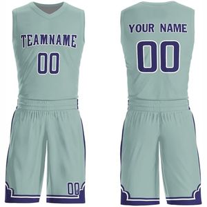 Vêtements de sport Meilleure qualité Fabriqué en usine Uniforme de basket-ball Maillot sans manches Shorts à sublimation Uniforme de basket-ball Offre Spéciale - Product Image 2