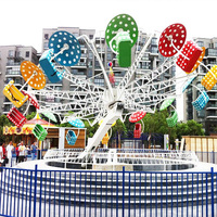 Parc d'attractions manèges équipement Fairground Attractions Thrill Double Flying Rides For Kids