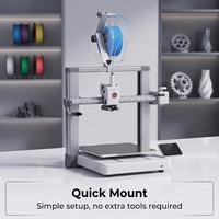 Kit de support de bobine de filament FYSETC B-A1, pièces de mise à niveau du support de matériaux à rotation fluide pour imprimante 3D Bambu Lab A1
