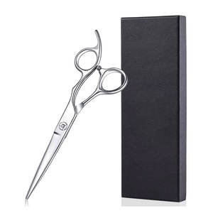 Professional Stainless Steel Barber <b>Scissors</b> 6.0 Inch Sharp Blade Left-Handed Hair Cutting Shears for Salon Use - Product Image 1