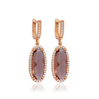 Ovale Design Zultanit Pierre Argent Clips Sur Boucles D'oreilles Turc En Gros À La Main 925 Bijoux En Argent Sterling