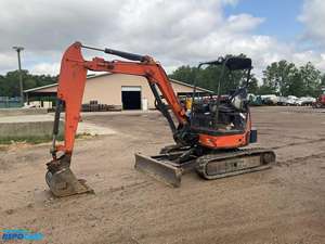 Miniexcavadora Hitachi ZX35U-5N de Primera Calidad, Excavadora Hidráulica Compacta de 3.5T para Trabajos de Construcción y Paisajismo - Product Image 2