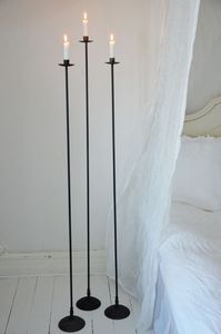 Christmas Wedding Modern Art <b>Silver</b> Plated Aluminum Handmade Customizable <b>Candlestick</b> Holder Custom Logo for Home Decoration - Product Image 2