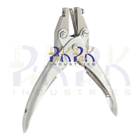 Pince perforatrice parallèle 2 mm à poignée à ressort 140 mm en acier au carbone, outil de bijouterie pour percer des trous dans les tôles de métal, cuivre, argent, laiton