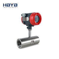 Medidor de Flujo de Turbina de Acero Inoxidable de Bajo Mantenimiento, 24VDC, Robusto, con Lubricación Avanzada para Aceite y Agua, OEM, 1.5 Pulgadas