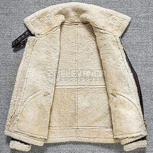 2024 Solid Color Casual <b>Men</b> <b>Shearling</b> <b>Jacket</b> Streetwear New Fashion Windproof <b>Men</b> <b>Shearling</b> <b>Jacket</b> - Product Image 4