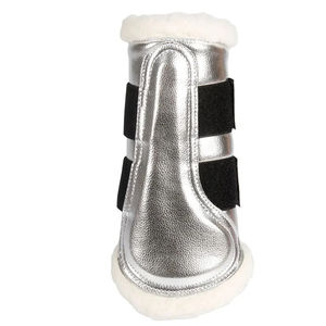Bottes d'équitation à paillettes de qualité supérieure pour chevaux, en cuir anatomique, pour l'entretien et l'écurage des jambes des chevaux - Product Image 2
