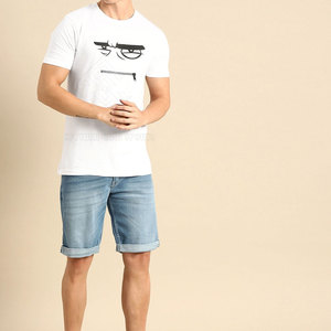 T-shirts imprimés pour hommes sur mesure, polyester/coton, haute qualité, couleurs et logo personnalisés, séchage rapide, respirant, écologique - Product Image 4
