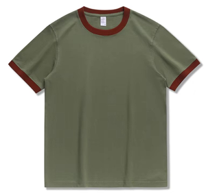T-shirts pour hommes avec logo personnalisé, t-shirts pour hommes sur mesure, t-shirts pour hommes de taille personnalisée, prix de gros - Product Image 3