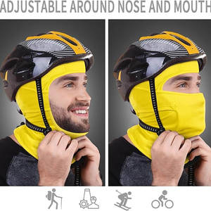 Balaclavas de sport tricotées confortables pour le cou et le visage, couleurs personnalisées, vente en gros, pour l'extérieur - Product Image 3