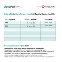 Kit de réparation de store de toit ouvrant 32 pièces pour BMW X5 Série E53 / X3 Série E83