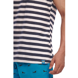 2023 nouveauté conception personnalisée hommes débardeur rayé respirant doux confortable hommes débardeur fabrication du Bangladesh - Product Image 3