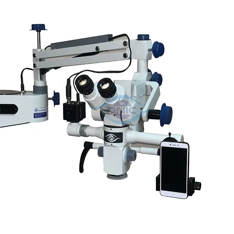 Portable Factory Price Dental Operating Microscope with Beam Splitter and digital Camera