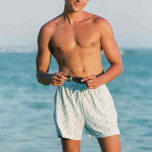 Maillot de bain Hip Hop moyen à séchage rapide en polyester 100% pour hommes Short de bain décontracté Motif solide Imprimé par transfert thermique Grande taille Plage - Product Image 3