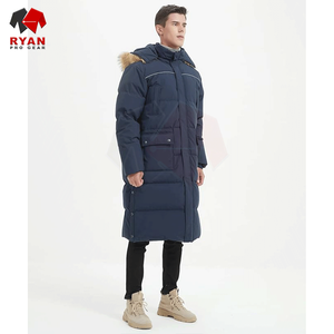 Chaqueta Larga Acolchada Personalizada Ryan Pro Gear para Hombre, Tejido Cómodo de Nailon y Poliéster con Logotipo Personalizado - Product Image 3