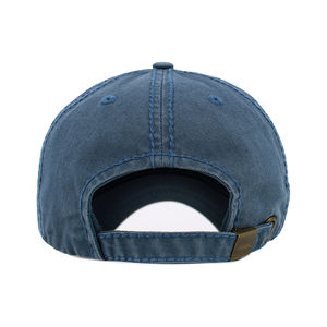 หมวกแก๊ปปักลายสำหรับผู้ชายหมวกผ้าฝ้ายสไตล์วินเทจหมวกเบสบอล - Product Image 6