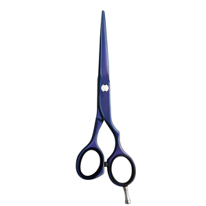 Tijeras de corte de pelo de alta calidad, hoja afilada recubierta de Color azul marino, tijeras de pelo para salón de belleza para belleza con Color personalizado - Product Image 3