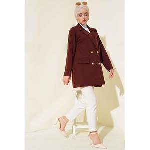 Veste Crêpe Marron - Product Image 4