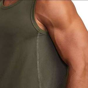 Breathable Plus Size Men's <b>Tank</b> Tops From Pakistan in Wholesale Price Low MOQ OEM Service Fitness Gym Wear Workout Men <b>Tank</b> Tops - Product Image 4