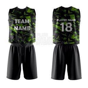 Uniforme de volleyball professionnel Ensemble de maillots et shorts d'équipe durables Uniforme de volleyball de vêtements de sport personnalisable - Product Image 3