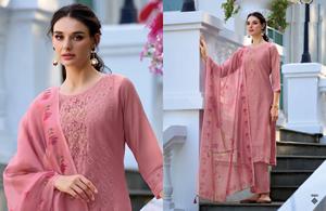 Derniers travaux et travaux manuels de Schiffli ennuyés sur Chanderi Silk & Pure Organza Print Dupatta - Product Image 2