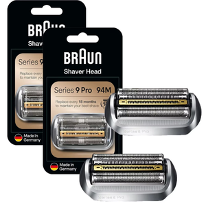 Tête de rasoir de rechange Braun 94M, cassette argentée, compatible avec les rasoirs Series 9 Pro et Series 9 - Product Image 5