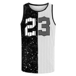 เสื้อกล้ามพิมพ์ซับลิเมชันสำหรับผู้ชายเสื้อกล้ามโพลีเอสเตอร์ระบายอากาศได้ดี - Product Image 6