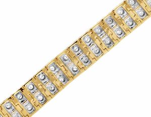 New Design Iced Out Hip Hop Style Jewelry In S925 <b>Sterling</b> <b>Silver</b> Round Moissanite Diamond <b>Bracelet</b> <b>For</b> Women - Product Image 5