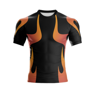 Maillot de rugby personnalisé jaune et noir grande taille avec logo sur mesure, antibactérien, séchage rapide, respirant, confortable, ensemble de tailles - Product Image 2