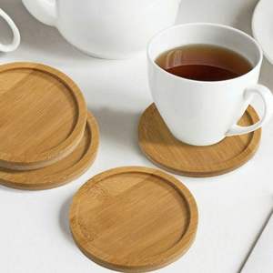 COASTER ROND EN BOIS D'OPTIMISATION TAILLE PERSONNALISÉE Articles de table et de cuisine faits à la main en gros de haute qualité du Vietnam - Product Image 2