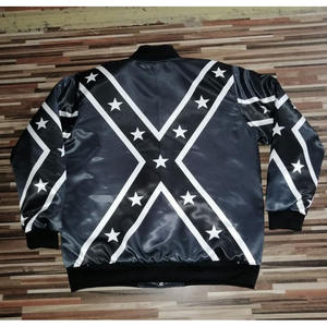 Vente directe usine, faible MOQ, veste bomber imperméable à capuche pour homme, personnalisée avec impression par transfert thermique, qualité supérieure, col montant en toile - Product Image 3