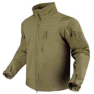 Veste Softshell Camouflage Enduite Essentielle Imperméable Coupe-Vent Caractéristiques Extérieures Durables Intérieur Chaud Ajustement Actif pour l'Hiver - Product Image 4