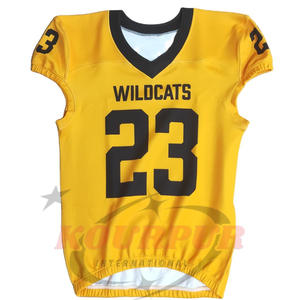 Camisetas de uniforme de fútbol americano 7v7 Camiseta de fútbol americano acolchada de grado premium con logotipo personalizado de proveedor paquistaní - Product Image 3