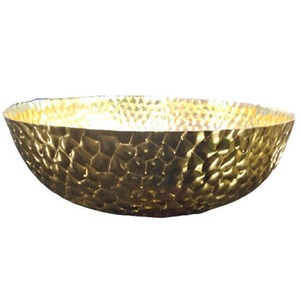 ชามเสิร์ฟทองเหลืองทำมือสุดหรู งานฝีมือระดับโลกจาก World Craft Impex เหมาะสำหรับงานเลี้ยง ดีไซน์ประณีต ขัดเงาอย่างดี ทนทาน สวยงาม ขนาดสั่งทำได้ - Product Image 3