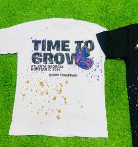 เสื้อยืดผ้าฝ้ายโอเวอร์ไซส์โลโก้ด้านหน้าและด้านหลังพิมพ์ลายผู้ผลิตเสื้อผ้าชั้นนำสำหรับอุตสาหกรรมสีแทนซี่ราคาถูก