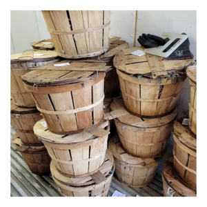 Produits pour les pêcheurs: Corbeille à crabe de haute qualité en bois durable et robuste // Panier à crabe en bois rond fait à la main de 99 GD - Product Image 2